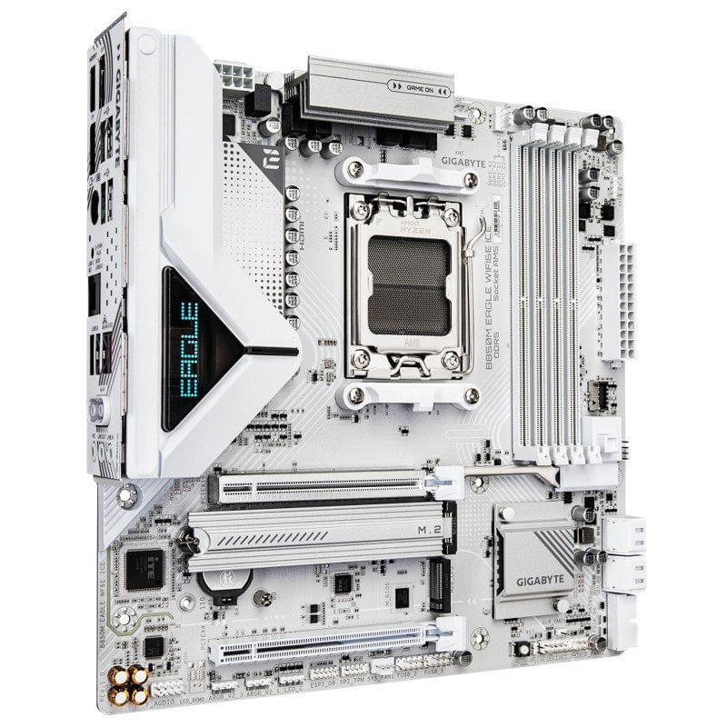 placa mãe gigabyte b850 eagle ice micro atx amd am5 ddr5 b850m eagle wifi6e (mp)