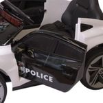 carro elétrico infantil zippy toys audi polícia branco 12v (mp)