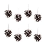 enfeite wincy pinhas nevada 9 peças 4cm (mp)