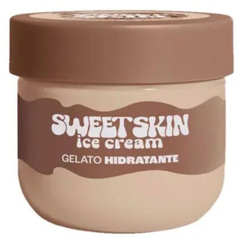 gelato hidratante corporal dailus sweet skin ice cream cookie & cream 200ml