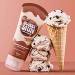 sabonete esfoliante corporal crocante dailus sweet skin ice cream cookie & cream 200ml