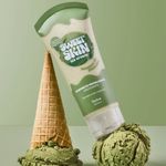 sabonete esfoliante corporal crocante dailus sweet skin ice cream mousse de pistache 200ml