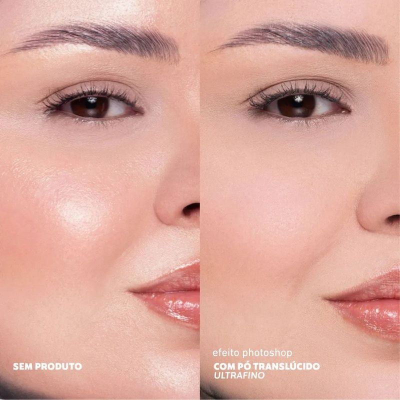 pó translúcido facial dailus ultrafino compacto efeito natural