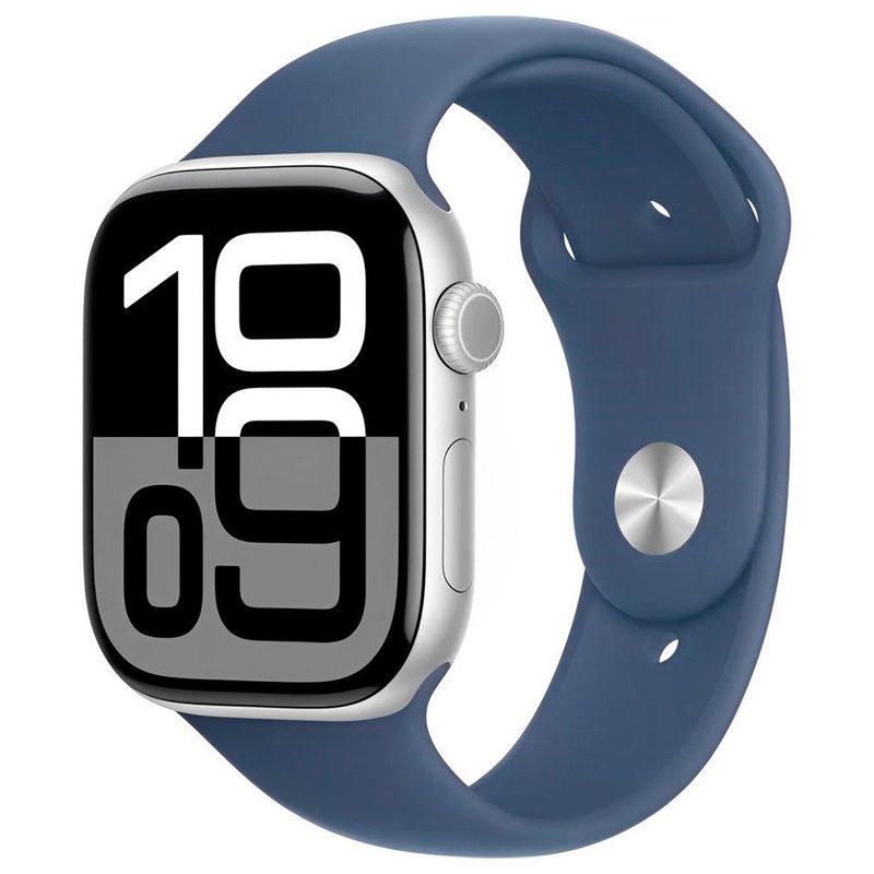 apple watch sport series 10 46mm prata a-bi