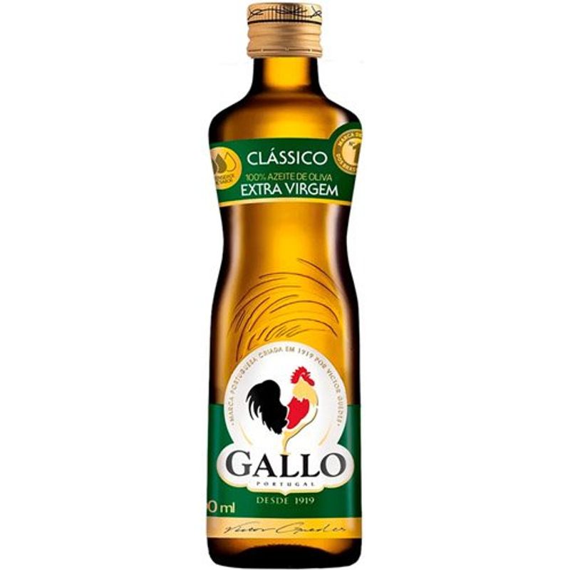 azeite de oliva gallo extra virgem clássico português vidro 250ml