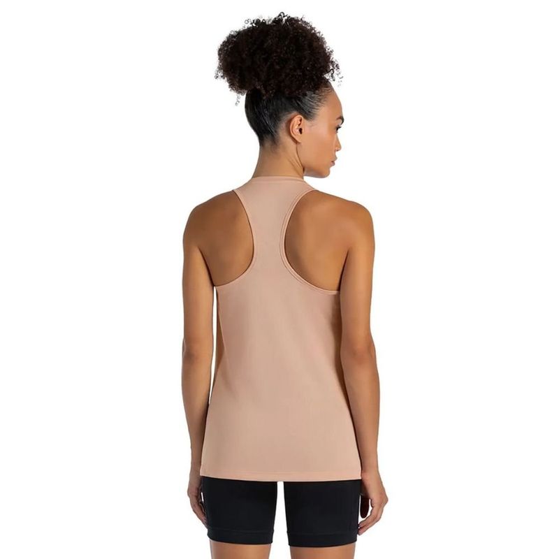camisa regata básica esportiva feminina p olympikus 2.0 bege (mp)