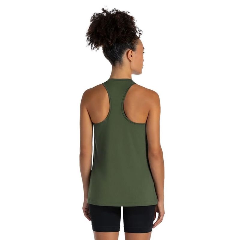 camisa regata básica esportiva feminina g olympikus 2.0 verde musgo (mp)