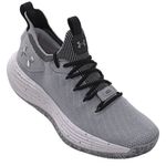 tênis basquete masculino n°43 under armour hooper cinza (mp)