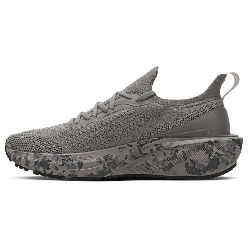 tênis corrida masculino n°41 under armour charged quicker 2 cinza (mp)