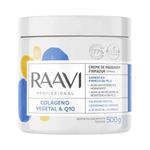 creme colágeno vegetal raavi 500g (mp)