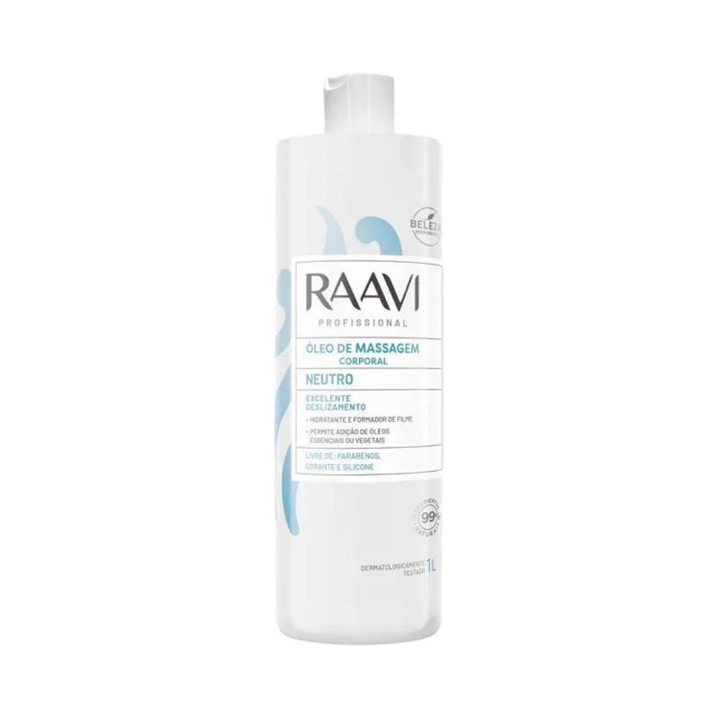 óleo massagem raavi neutro 1l (mp)