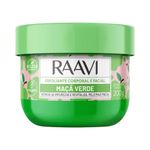 esfoliante facial corporal raavi maçã verde 200g (mp)