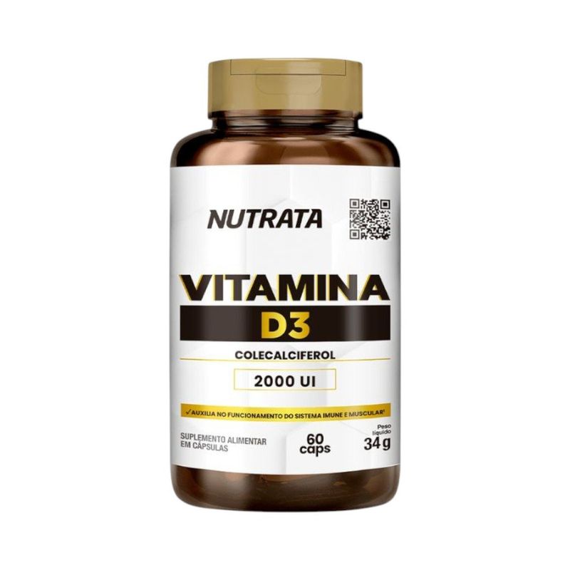 vitamina d3 nutrata 60 cápsulas (mp)