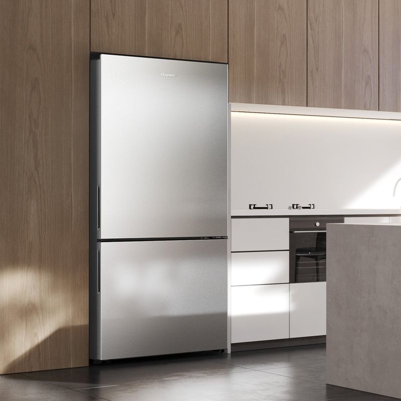 geladeira hisense inverse frost free 499 litros porta reversível 127v inox rb5p504nac31