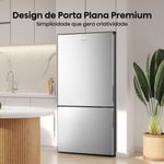 geladeira hisense inverse frost free 499 litros porta reversível 127v inox rb5p504nac31