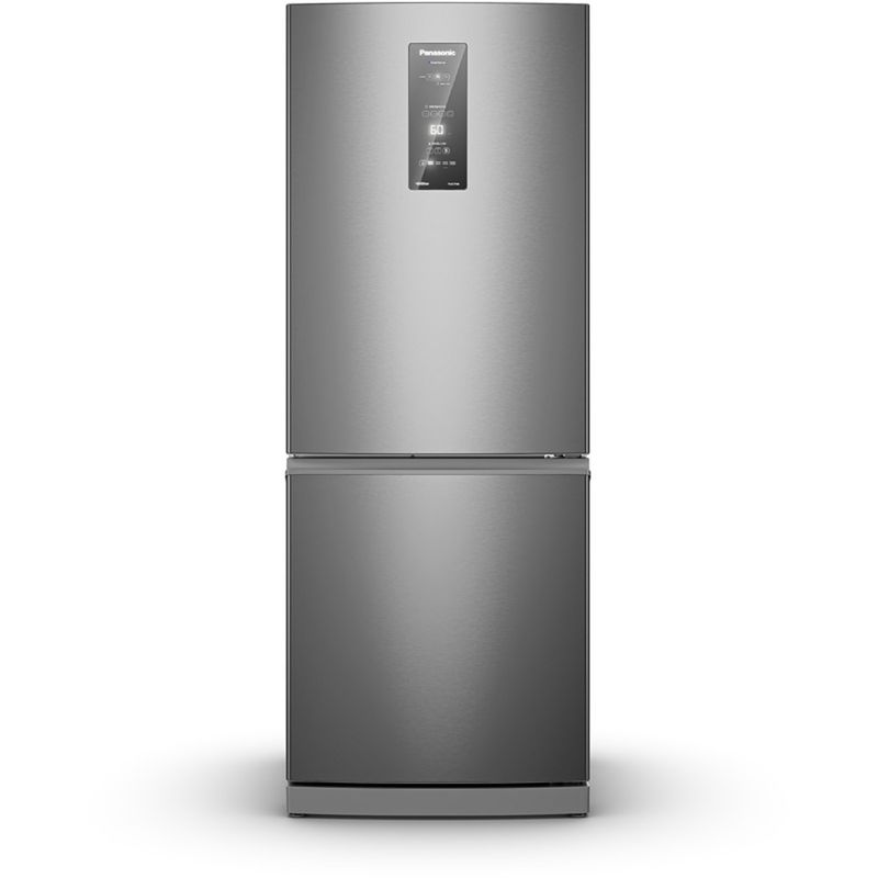 ① Geladeira Panasonic Frost Free 460L Inox NR-BB64PV1XA
