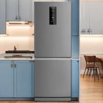 geladeira panasonic frost free 460l inox nr-bb64pv1xa