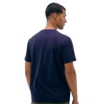 camiseta masculina hering super cotton comfort 100% algodão azul xxg (mp)
