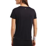 camiseta básica esportiva feminina p hering sports proteção uv preto (mp)