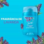 desodorante barra secret ph balanced lavender 45g