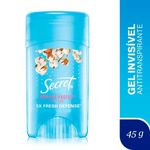 desodorante twist stick gel secret powder protect cotton 48h 45g