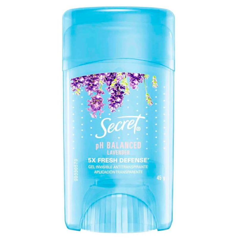 desodorante twist stick gel secret ph balanceado lavander 48h 45g