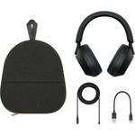 fone de ouvido bluetooth sony tws com cancelamento de ruído preto a-bi