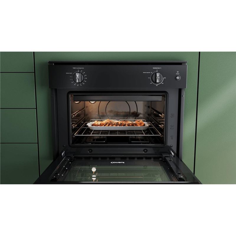 forno elétrico de embutir consul 47 litros 127v preto cob47be