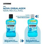antisséptico bucal listerine antitártaro sem álcool 500ml
