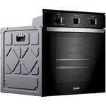 forno elétrico consul de embutir 84 litros preto coab84beana