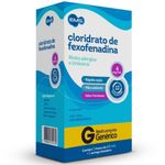 cloridrato de fexofenadina 6mg/ml 60ml suspensão oral ems