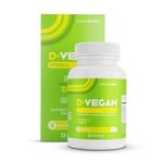 d-vegan vitamina d 2000ui 30 cápsulas divina pharma