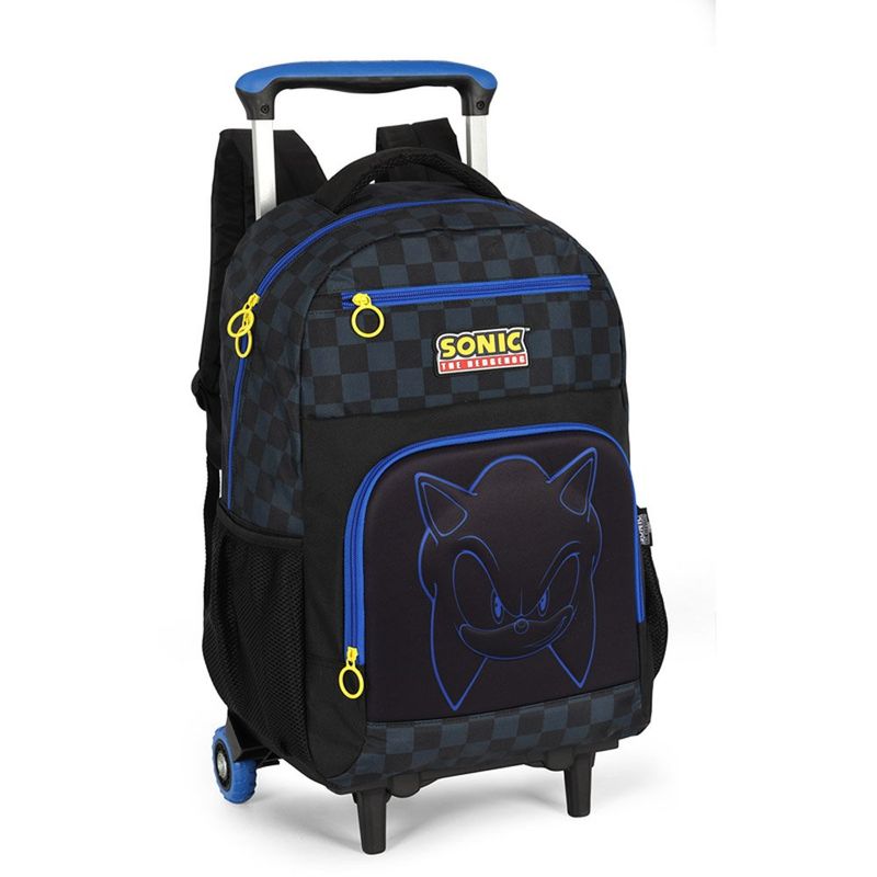 Mochila de Rodinha Luxcel Sonic Preta MC49852