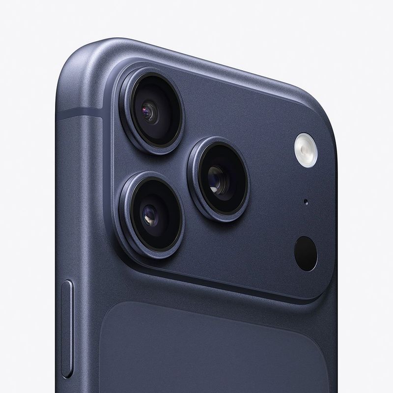 apple iphone 17 pro max 6,9" 256gb câmera tripla fusion 48mp azul-intenso