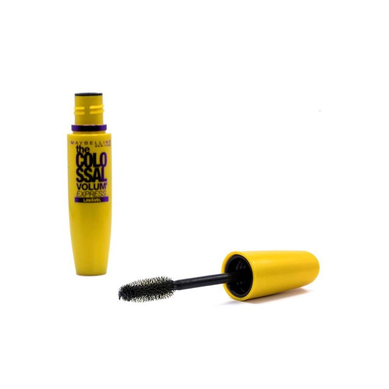 máscara para cílios maybelline colossal preto lavável 9ml