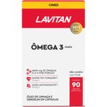 lavitan ômega 3,6,9 + cápsulas gelatinosa frasco com 90