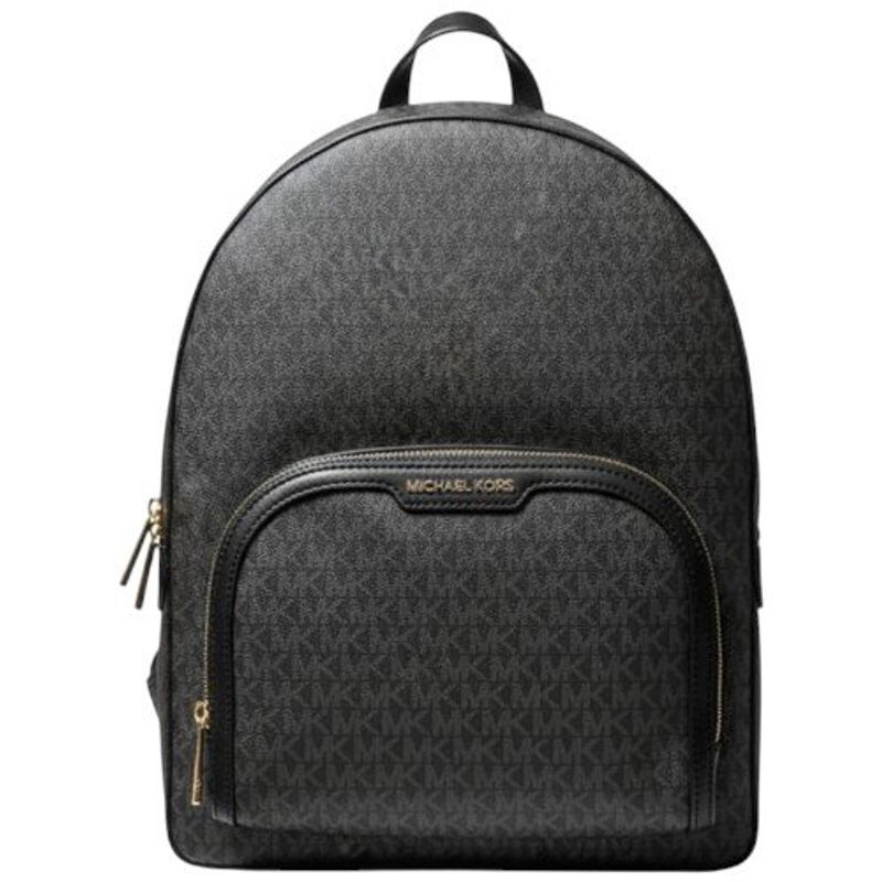 mochila michael kors estampa preto