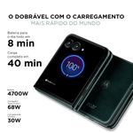 smartphone motorola razr 60 ultra 5g marrom 1tb 16gb tela 6" câmera 50mp
