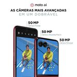 smartphone motorola razr 60 ultra 16gb ram 1tb 5g vermelho