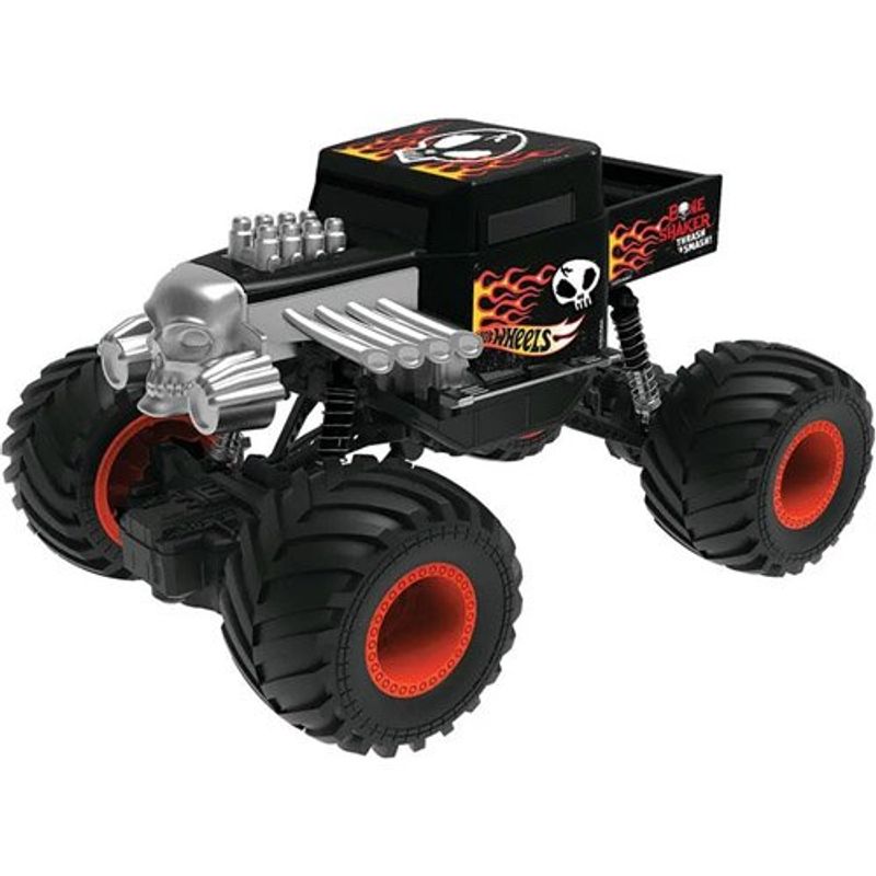 carrinho de brinquedo multikids hot wheels monster truck turbo crasher br2533