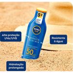 kit protetor solar corporal nivea sun 1 protetor adulto protect & hidrata fps 50 200ml + 1 protetor kids fps 60 100ml