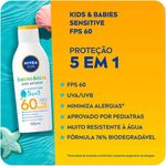 kit protetor solar corporal nivea sun 1 protetor adulto protect & hidrata fps 50 200ml + 1 protetor kids fps 60 100ml