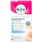 folha depilatória axilas e virilhas veet pure & fresh 16 unidades