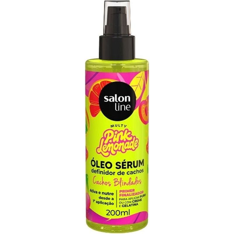 óleo sérum salon line multy hidratação profunda 200ml