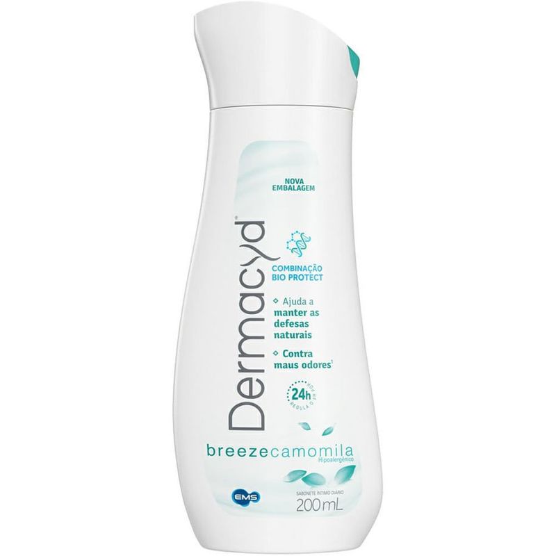 sabonete líquido íntimo dermacyd breeze camomila 200ml