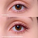 máscara para cílios dailus peel off panda marsala 6g