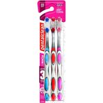 kit escova de dente dentalclean metallic plus 3 unidades