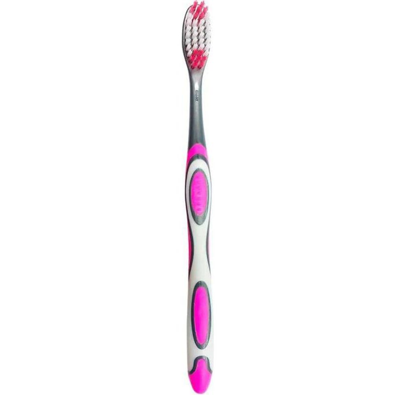 kit escova de dente dentalclean metallic plus 3 unidades