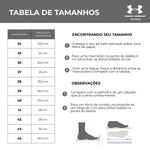 tênis de crossfit feminino n° 37 under armour tribase reps 2 se preto e vermelho (mp)