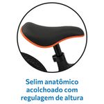 bicicleta de equilíbrio pro bandeirante preto